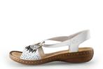 Rieker Sandalen in maat 37 Wit, Verzenden, Sandalen of Muiltjes