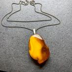 Exclusieve hele steen Baltisch amber hanger ketting -