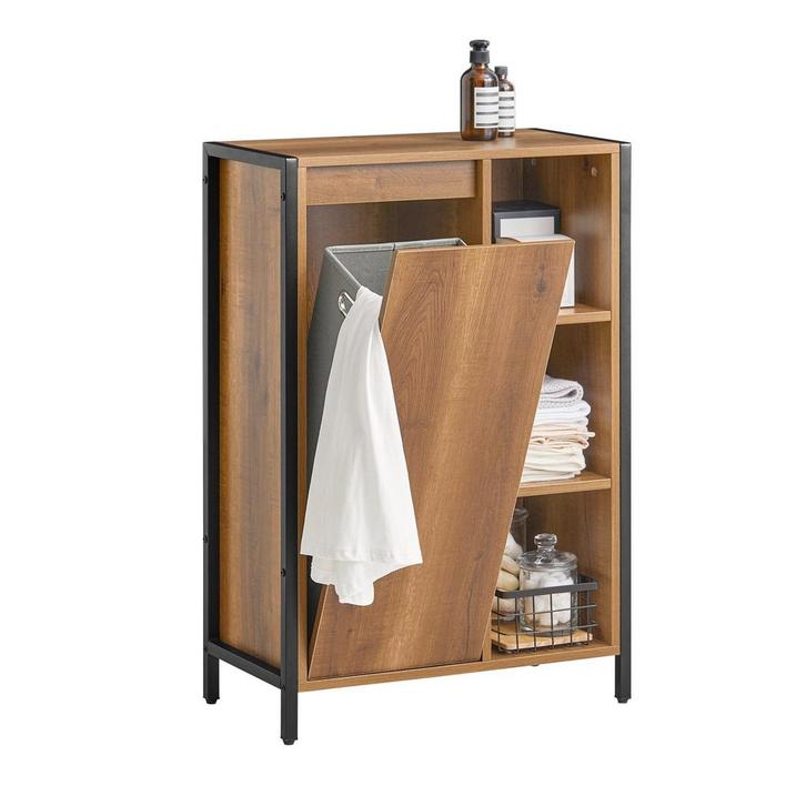 2eChoix | SoBuy Armoire de toilette - Panier à linge, Huis en Inrichting, Badkamer | Badkamermeubels, Ophalen of Verzenden