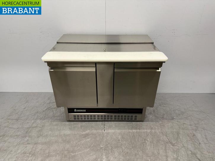 Saladette Inomak en acier inoxydable 2 portes 108 cm 230V, Zakelijke goederen, Horeca | Keukenapparatuur, Verzenden