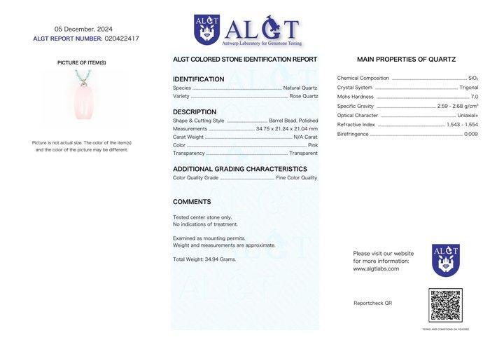 ALGT Gecertificeerd - Uitzonderlijke Grote Natuurlijke, Verzamelen, Mineralen en Fossielen