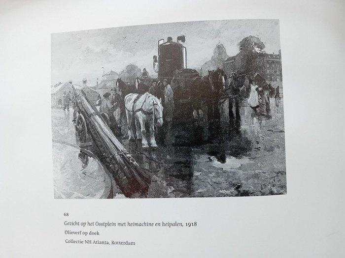 August W van Voorden (1881-1921) - Gezicht op het Oostplein, Antiek en Kunst, Kunst | Schilderijen | Klassiek