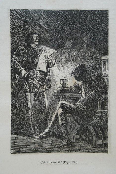 Victor Hugo / Brion - Notre-Dame de Paris - 1865, Antiek en Kunst, Antiek | Boeken en Manuscripten