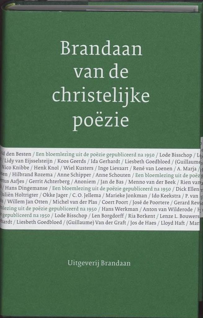 Brandaan van de christelijke poëzie 9789460050015, Boeken, Gedichten en Poëzie, Zo goed als nieuw, Verzenden