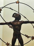 Ugo Attardi (1923-2006) - sculptuur, Luomo e l aurora - 48, Antiquités & Art