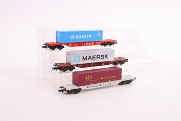 Fleischmann N - 8244K/8245K/8251K - Modeltrein goederenwagon