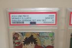 Pokémon - 2 Graded card - Pokémon - Monkey D. Luffy -, Hobby en Vrije tijd, Verzamelkaartspellen | Overige, Nieuw