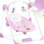 Wipstoel - Babyschommel - Baby Swing -  max 9kg - Roze - KID, Verzenden