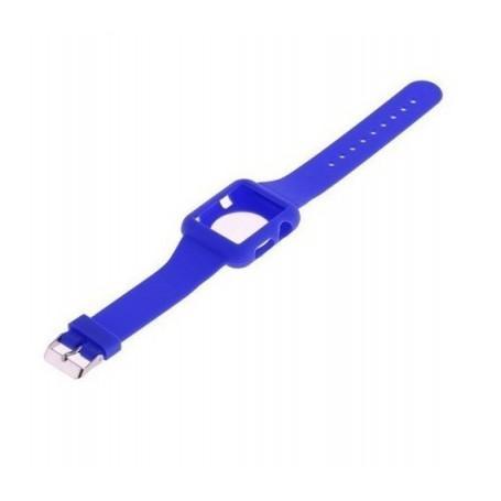 Silicon armband compatibel met Apple Watch 38mm Blauw, Télécoms, Télécommunications Autre, Envoi