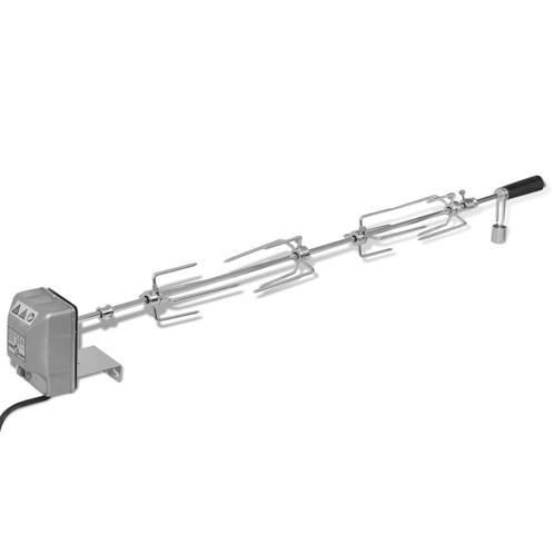 vidaXL BBQ Draaispit met motor staal 1000 mm, Elektronische apparatuur, Overige elektronische apparatuur, Nieuw, Verzenden