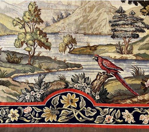 Aubusson Verdure - Tapisserie - 138 cm - 230 cm -, Antiek en Kunst, Curiosa en Brocante