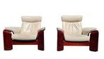 Stressless - Fauteuil (2) - Pegase - Cuir de veau