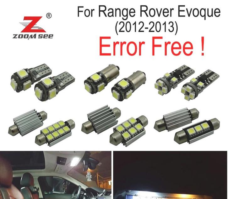 Kit 20 Ampoules Led Intérieur Pour Range Rover Evoque 2012-2, Auto-onderdelen, Verlichting, Verzenden