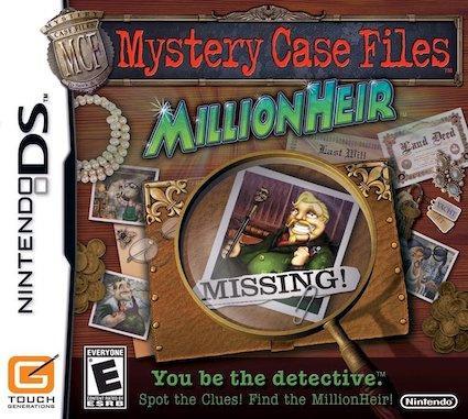 Mystery Case Files MillionHeir (DS Games), Consoles de jeu & Jeux vidéo, Jeux | Nintendo DS, Enlèvement ou Envoi