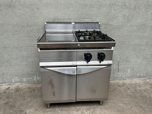 Bertos gasfornuis 2 pits, Zakelijke goederen, Horeca | Keukenapparatuur, Gebruikt, Fornuis, Frituur en Grillen, Ophalen of Verzenden