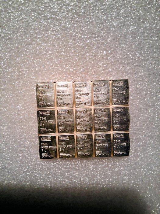 35 gram - Zilver .999 - Valcambi, Switzerland (Zonder, Timbres & Monnaies, Métaux nobles & Lingots