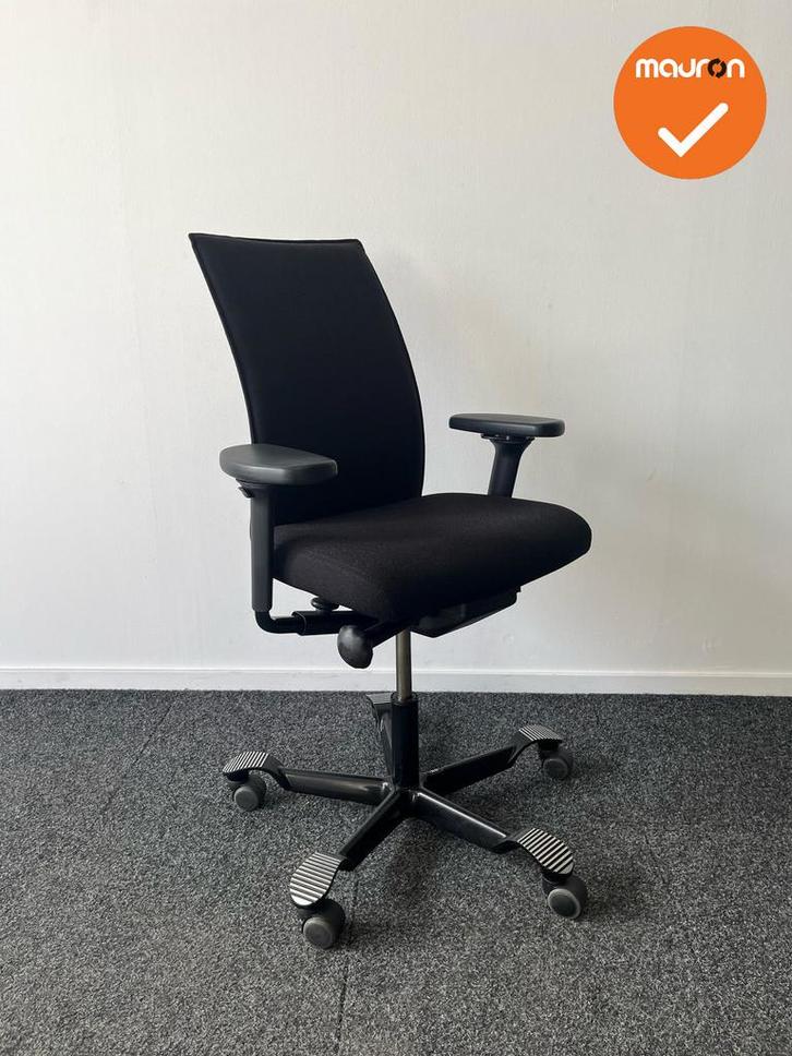 HAG bureaustoel H05 5600- Zwarte stoffering (achterkant rug, Zakelijke goederen, Kantoor en Winkelinrichting | Kantoormeubilair en Inrichting