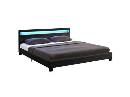 Veiling - Gestoffeerd bed Paris - 140 x 200 cm - Zwart, Huis en Inrichting, Slaapkamer | Bedden, Nieuw