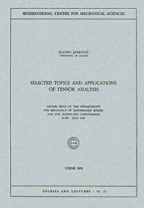 Selected Topics and Applications of Tensor Anal. Jankovic,, Livres, Livres Autre, Envoi