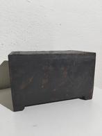 Sieradendoos - Hout, Koper - Antiek sierraden kistje, Antiek en Kunst