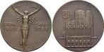 Stralsund, Stadt, Bronze-medaille 1928 medaille von Hans..., Verzenden