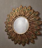 Wandspiegel - Glas, peacock, Antiek en Kunst, Curiosa en Brocante