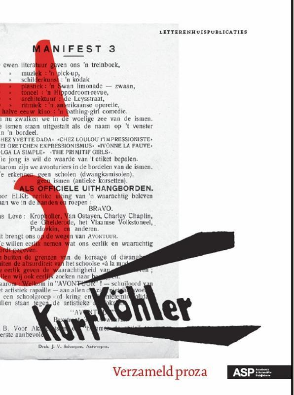 Verzameld proza / Letterenhuispublicaties / 13 9789054879510, Boeken, Overige Boeken, Gelezen, Verzenden