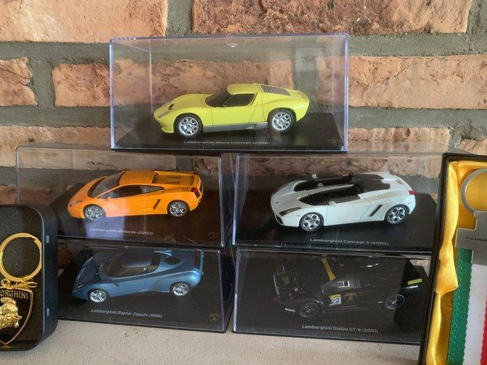 Divers 1:43 - Model sportwagen (7) - Lamborghini - 1996, Hobby en Vrije tijd, Modelauto's | 1:5 tot 1:12