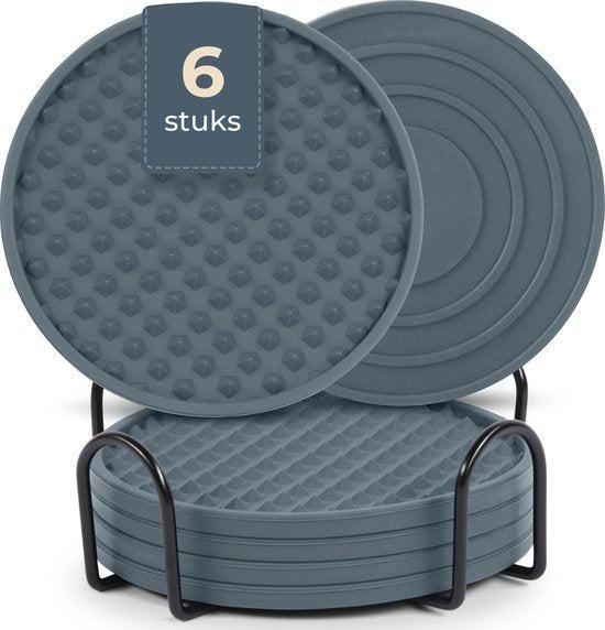 2dekans | Castagnola Siliconen Onderzetters – Onderzetters, Huis en Inrichting, Woonaccessoires | Onderzetters, Ophalen of Verzenden