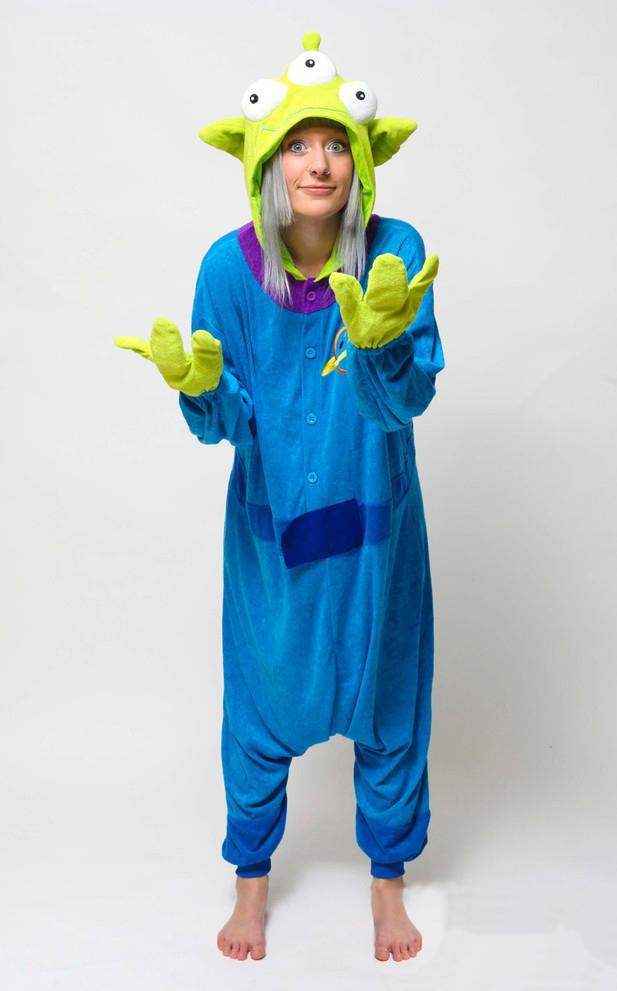 Onesie Alien Pak XS-S Alienpak Buitenaards Wezen Kostuum Pak, Kleding | Dames, Carnavalskleding en Feestkleding, Nieuw, Ophalen of Verzenden