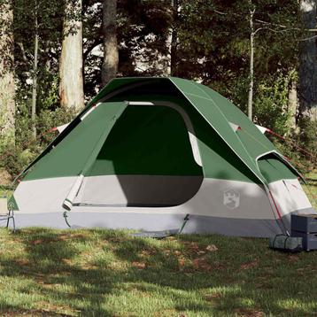 vidaXL Koepeltent 2-persoons waterdicht groen, Verzenden, Nieuw