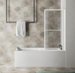 Aanbieding: Vouwbare Badwand Sapho Kagera 71 cm Wit, Doe-het-zelf en Bouw, Ophalen of Verzenden, Nieuw, Bad