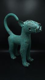 prachtige koninklijke luipaard - bini /edo - Nigeria (Zonder, Antiek en Kunst