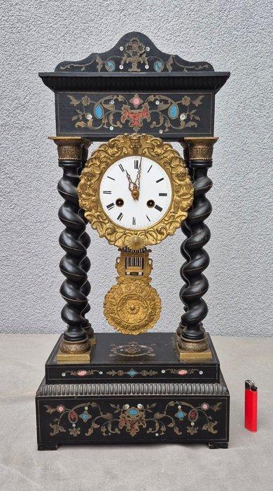 Kolompendule - Style antique Bois, Laiton - 1850-1900 -, Antiquités & Art, Antiquités | Horloges