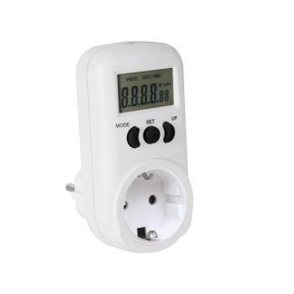 Energiemeter | Perel (Digitaal, 3600W, Randaarde), Doe-het-zelf en Bouw, Elektriciteit en Kabels, Verzenden