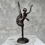 sculptuur, Ballerina - 30 cm - Brons, Antiek en Kunst