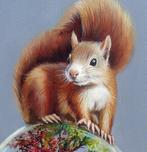 Gala - Squirrel, mouse animal painting - Fragile home