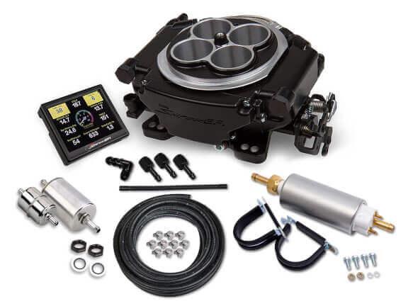 HOLLEY SNIPER EFI SELF-TUNING MASTER KIT - BLACK CERAMIC, Auto-onderdelen, Motor en Toebehoren, Nieuw, Ophalen of Verzenden