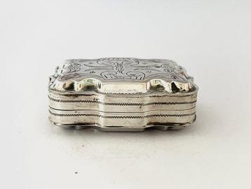 Boîte de tabac à priser - Argent 835