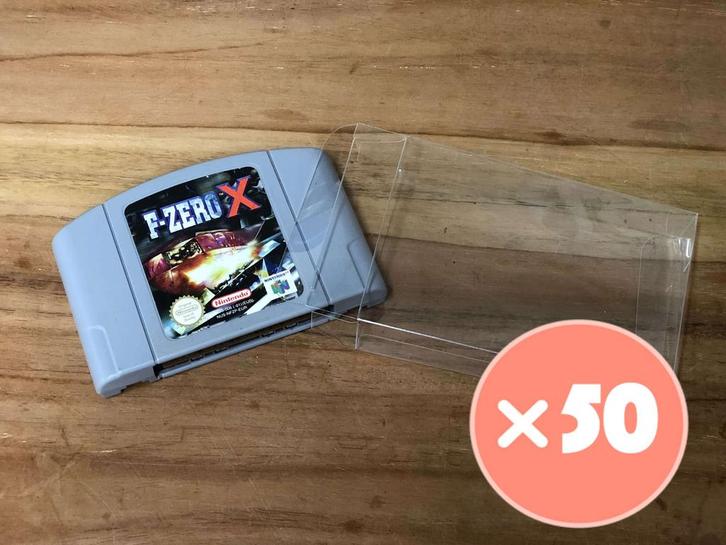 50x N64 Cart Protector, Games en Spelcomputers, Spelcomputers | Nintendo 64, Verzenden