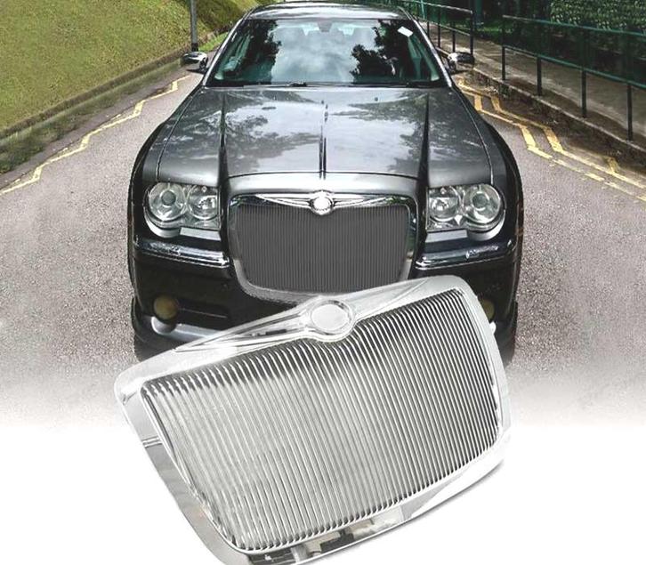 CALANDRE CHRYSLER 300 C 04-11 LOOK ROLLS ROYCE CHROMÉ, Auto-onderdelen, Carrosserie, Verzenden