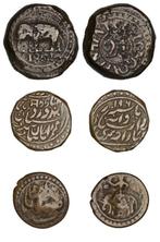 . Lot of 3 coins including Ceylon, Princely state of Jodhpur, Postzegels en Munten