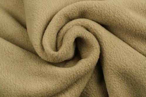 10 meter fleece stof - taupe - Anti Pilling Fleece, Hobby en Vrije tijd, Stoffen en Lappen, 120 cm of meer, 200 cm of meer, Overige kleuren