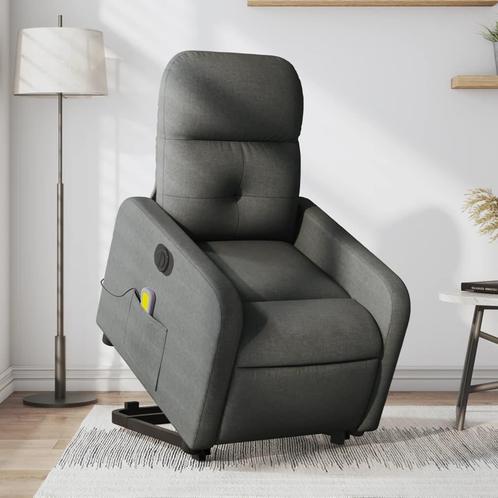 vidaXL Sta-op-massagestoel elektrisch verstelbaar stof, Huis en Inrichting, Fauteuils, Nieuw, Verzenden