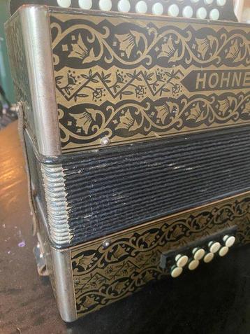 Hohner - - Knopaccordeon - Duitsland - 1940 (Zonder beschikbaar voor biedingen