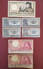 Nederland. - 7 banknotes - various dates  (Zonder