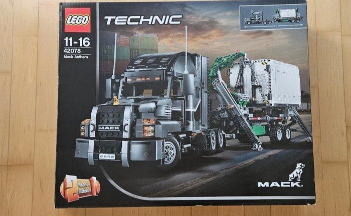 Lego - Technic - 42078 - Mack Anthem - 2010-2020, Kinderen en Baby's, Speelgoed | Duplo en Lego