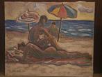 Juan Mendoza (1948) - Les bañistes - NO RESERVE, Antiek en Kunst