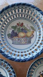 Tichelaar Makkum - Fruitschaal (3) - Aardewerk - Fruitmand