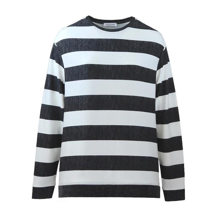 Louis and Mia • gestreepte trui • 36, Kleding | Dames, Truien en Vesten, Zwart, Nieuw, Maat 36 (S), Verzenden